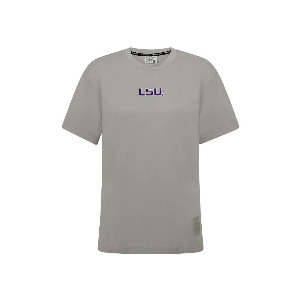 LSU KadyLuxe Milky Silk Boyfriend Tee