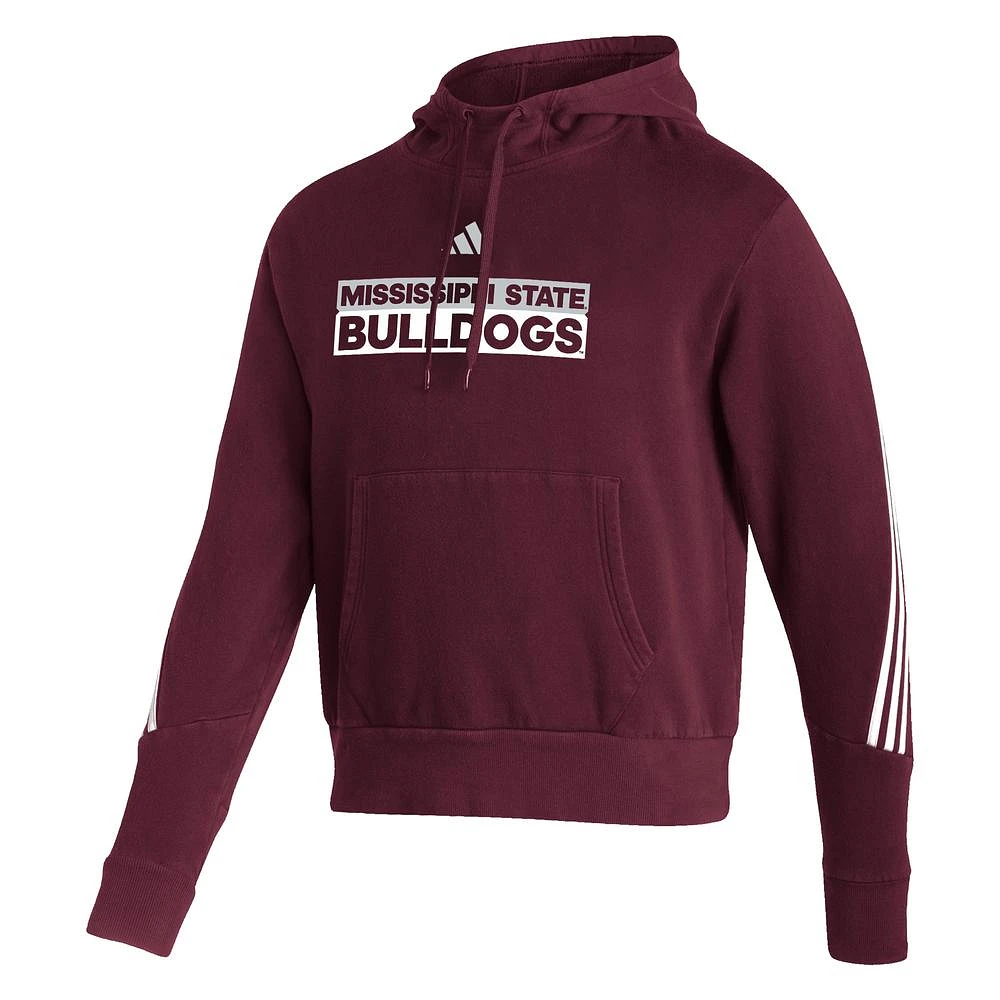 Mississippi State Adidas Men's Block Hoodie