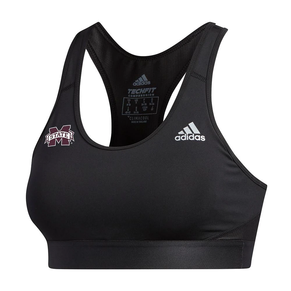 Mississippi State Adidas Women's Alphaskin Sports Bra