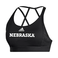 Nebraska Adidas Women's Ultimate Sports Bra