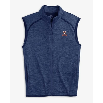 Virginia Southern Tide Baybrook Heather Vest