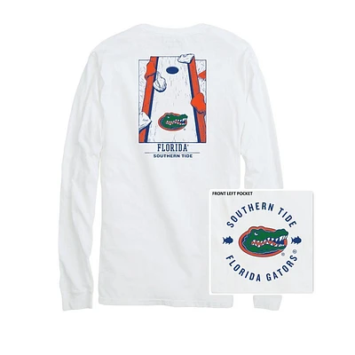 Florida Southern Tide Cornhole Board Long Sleeve Tee