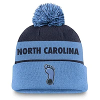 UNC Jordan Brand Primetime Peak Pom Beanie