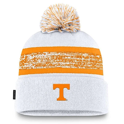 Tennessee Nike Sideline Peak Standard Cuff Pom Beanie