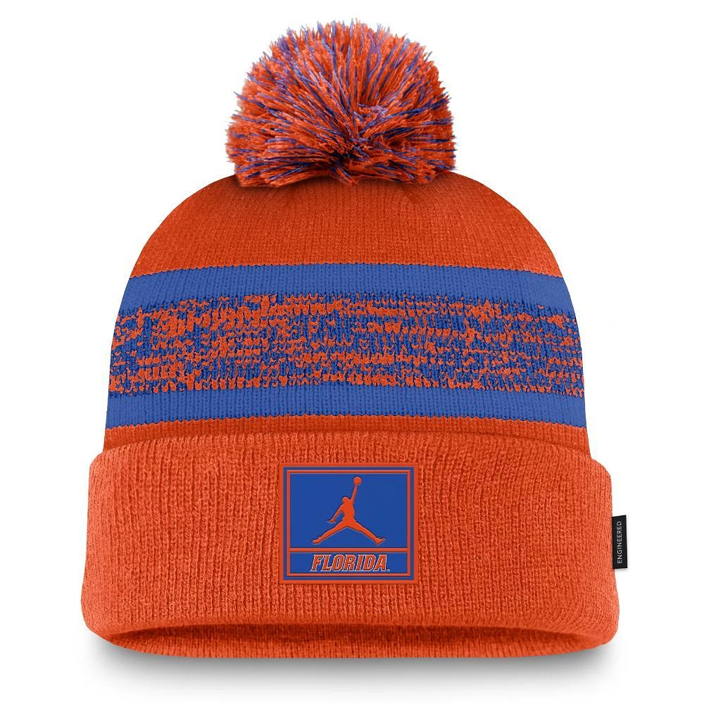 Florida Jordan Brand Sideline Peak Standard Cuff Pom Beanie