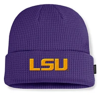 LSU Nike Sideline Terra Standard Cuff Waffle Beanie