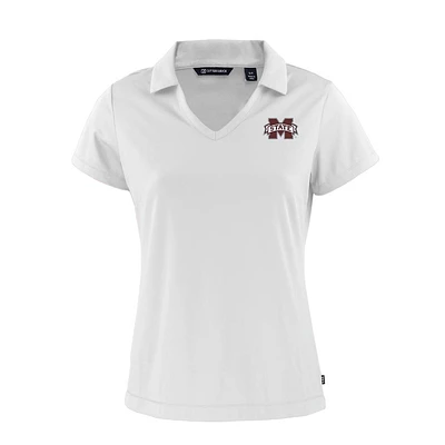 Mississippi State Cutter & Buck Women`s Daybreak V-Neck Polo