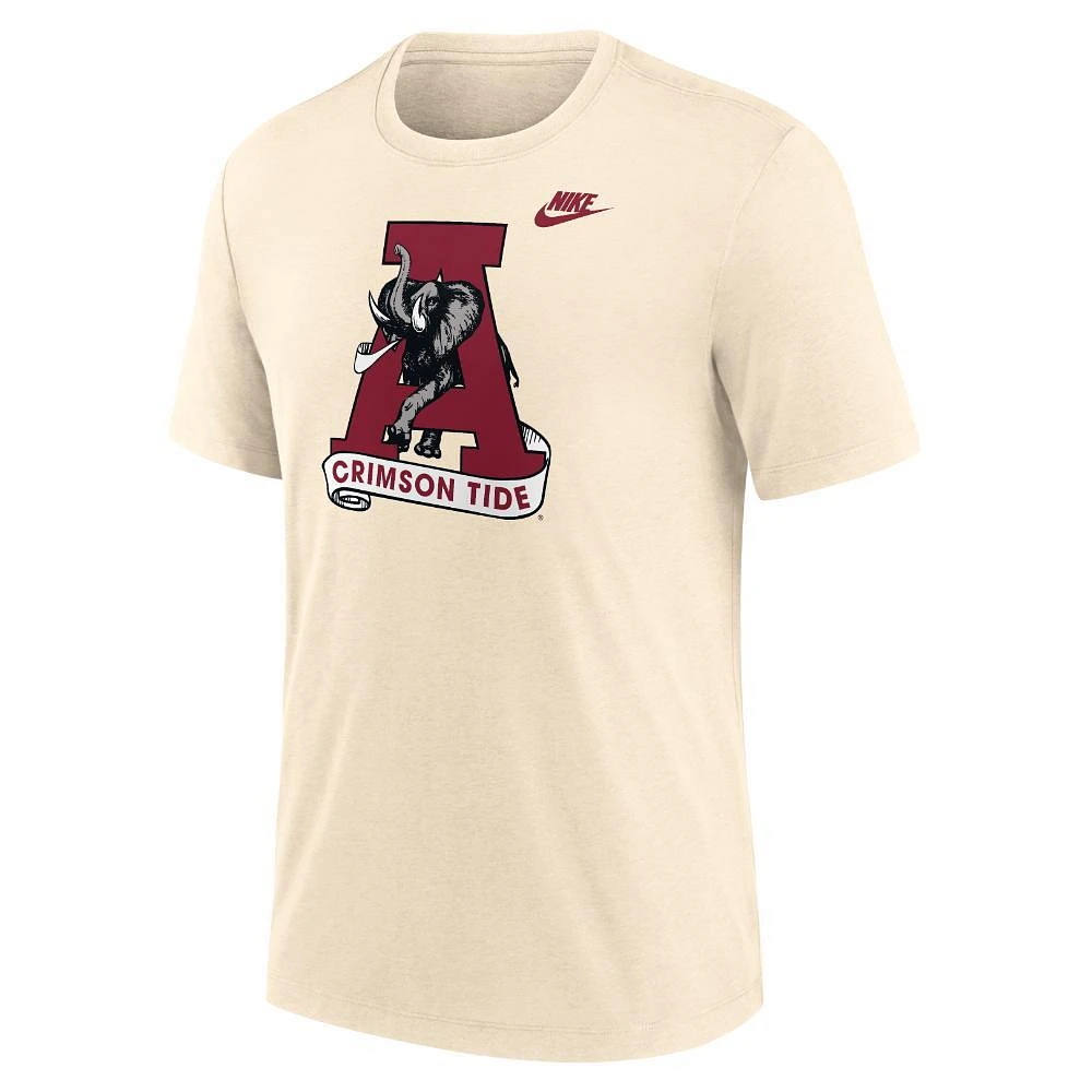 Alabama Nike Legacy Primary Logo Triblend Tee