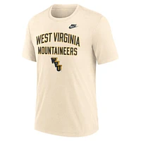 West Virginia Nike Legacy Campus Bold Triblend Tee