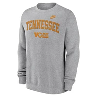 Tennessee Nike Embroidered Arch Vault Fleece Crew