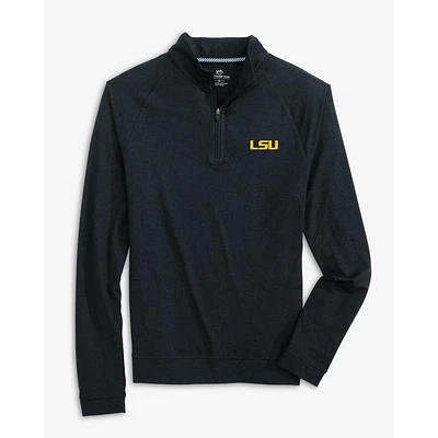 LSU Southern Tide Cruiser Heather 1/4 Zip