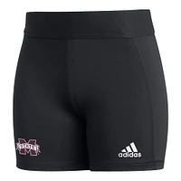 Mississippi State Adidas Women's Alphaskin Tight Shorts