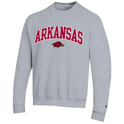 Arkansas Champion Applique Arch Over Logo Crew