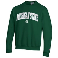 Michigan State Champion Applique Arch Over Logo Crew