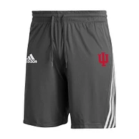 Indiana Adidas Men's 3-Stripe Knit Shorts