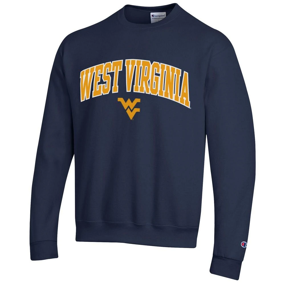 West Virginia Champion Applique Arch Over Logo Creww