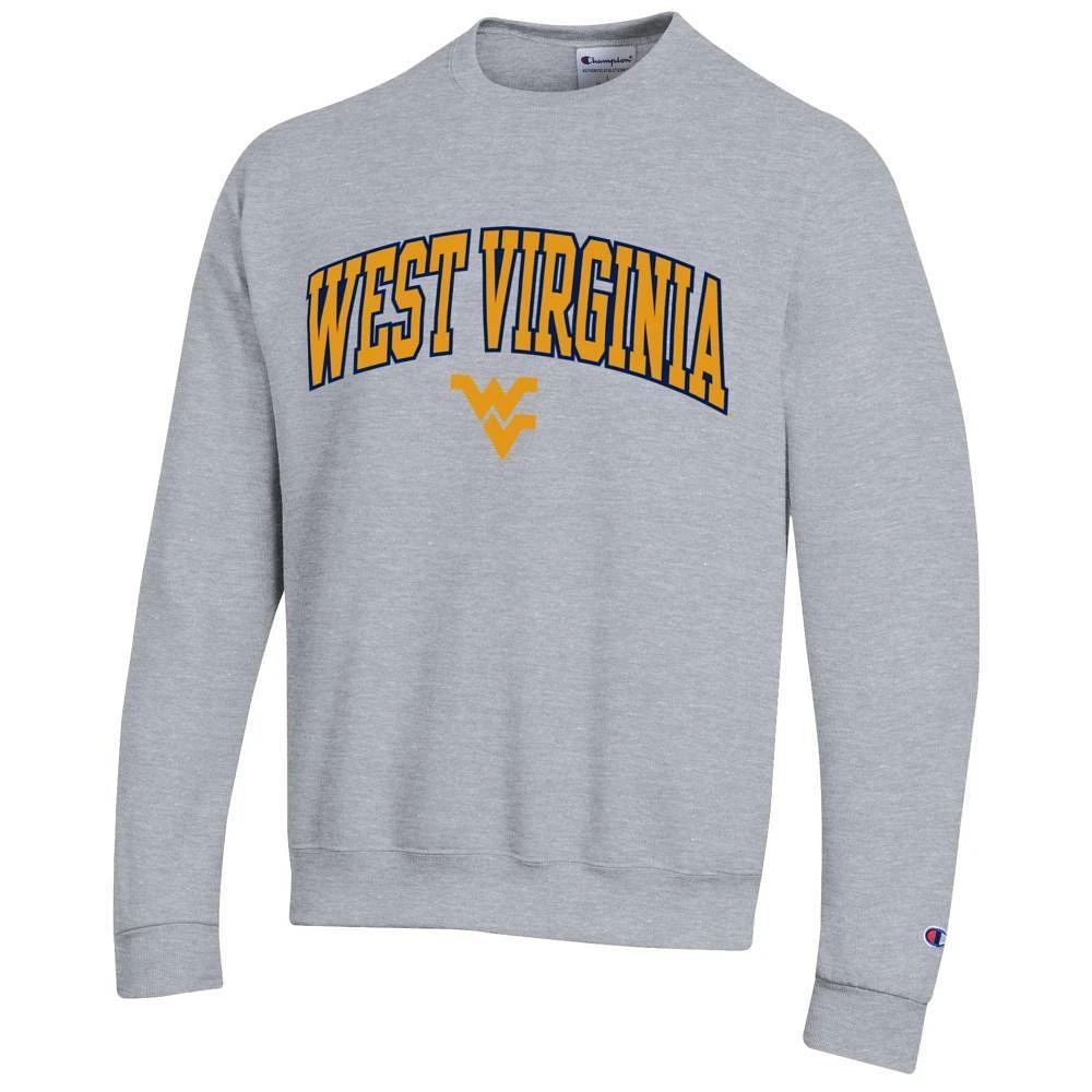 West Virginia Champion Applique Arch Over Logo Crew