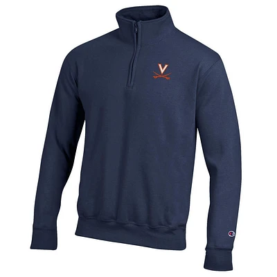 Virginia Champion Embroidered 1/4 Zip Pullover