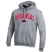 Arkansas Champion Applique Arch Over Logo Hoodie