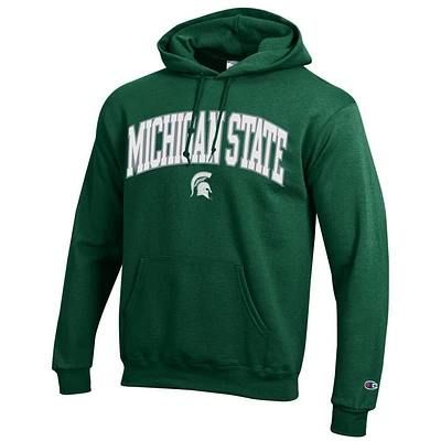 Michigan State Champion Applique Arch Over Logo Hoodie