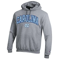 UNC Champion Applique Arch Over Logo Hoodie