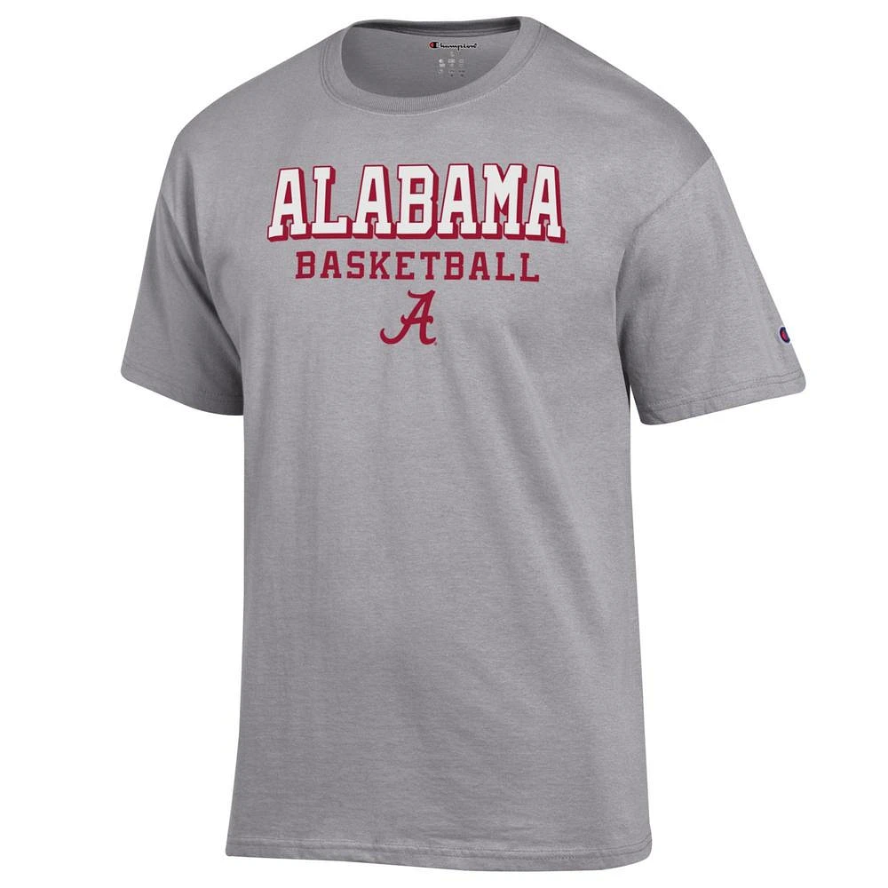 Alabama Champion Wordmark Basketball Logo Tee