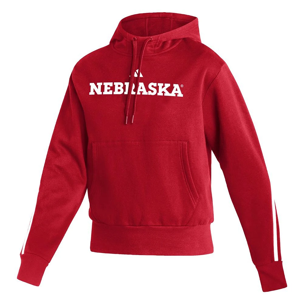 Nebraska Adidas Women's Fashion Hoodie