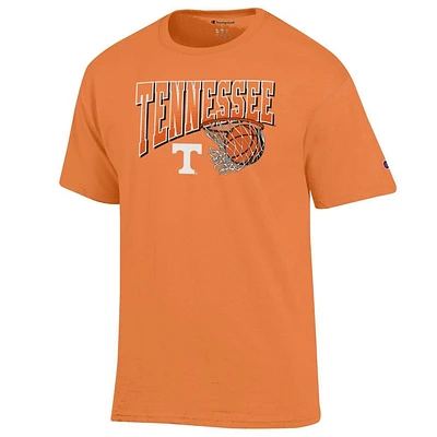 Tennessee Champion Wordmark Basketball Net Logo Tee