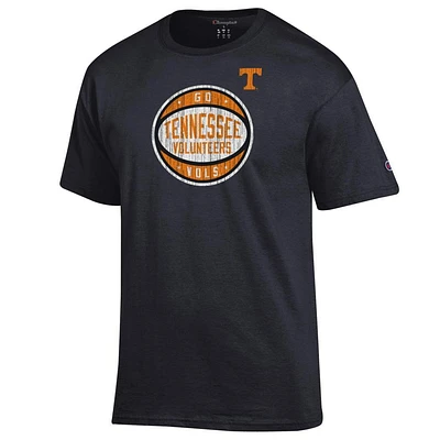 Tennessee Champion Logo Distressed Basketball Tee