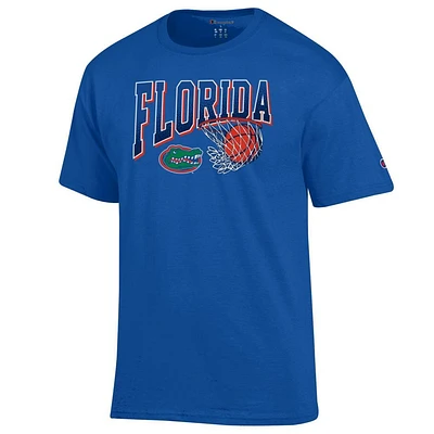 Florida Champion Wordmark Basketball Net Logo Tee