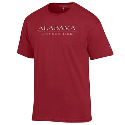 Alabama Champion Women's Straight Wordmark Tee