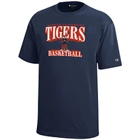 Auburn Champion YOUTH Wordmark Logo Basketball Tee