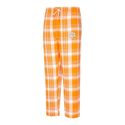 Clemson Concepts Sport Men's Region Flannel Pants