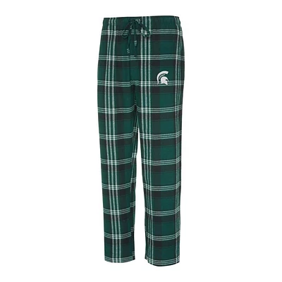 Michigan State Concepts Sport Men's Region Flannel Pants