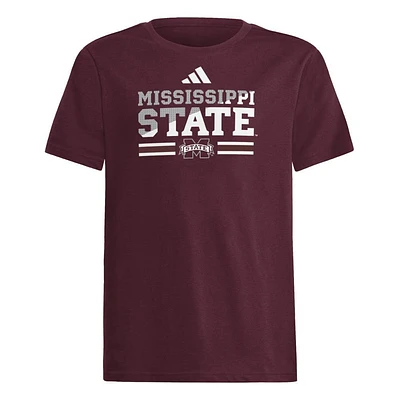 Mississippi State Adidas YOUTH Strategy Fresh Tee