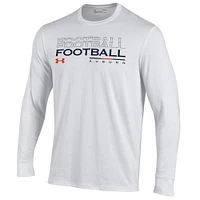 Auburn Under Armour Performance Cotton Long Sleeve Tee