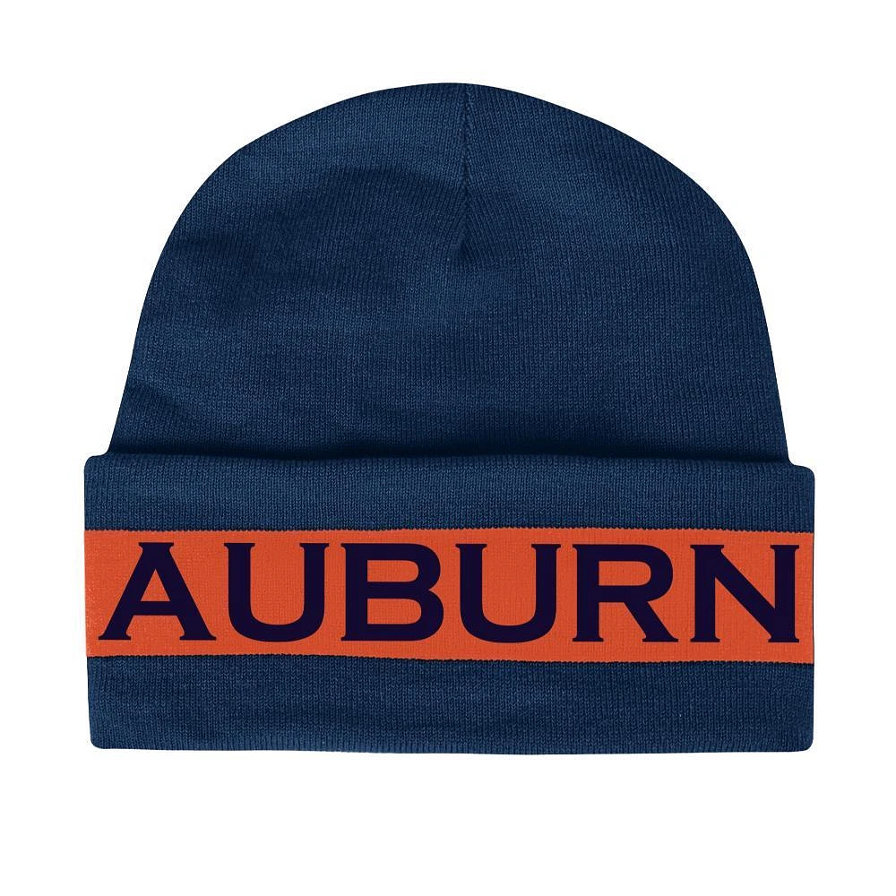 Auburn Under Armour Jacquard Knit Cuff Beanie