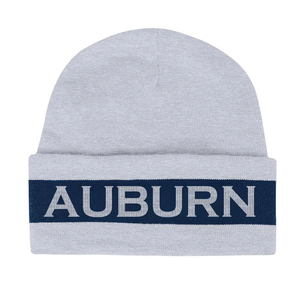 Auburn Under Armour Jacquard Knit Cuff Beanie