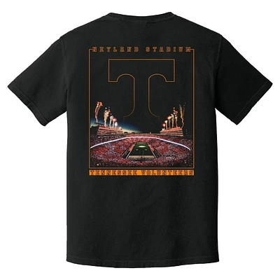 Tennessee Neyland Stadium at Night Comfort Colors Tee