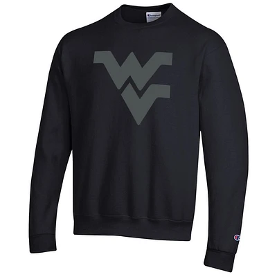 West Virginia Champion Tonal Giant Logo Crew