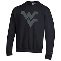 West Virginia Champion Tonal Giant Logo Crew