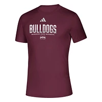 Mississippi State Adidas Men's Creator Short Sleeve Tee