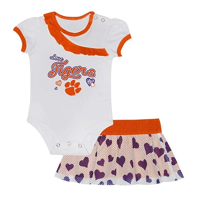 Clemson Gen2 Infant Love My Team 2-Piece Set