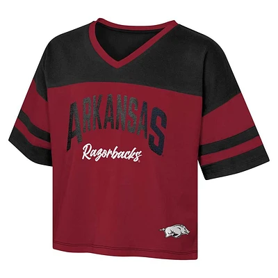 Arkansas Gen2 Kids Glitter Fashion Jersey Tee