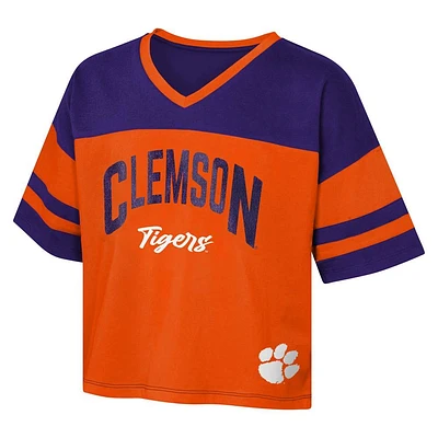 Clemson Gen2 YOUTH Glitter Fashion Jersey Tee