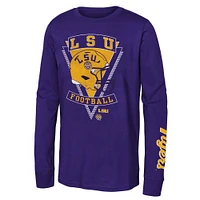 LSU Gen2 YOUTH Helmet Culture Long Sleeve Tee