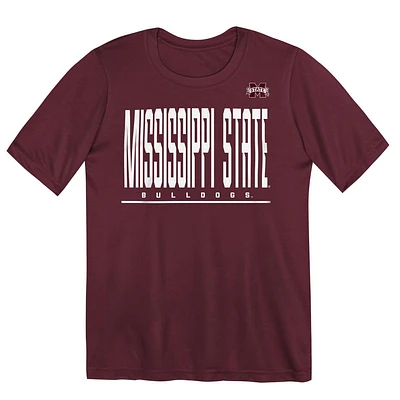 Mississippi State Gen2 Kids Poly Dri-Tek Tee