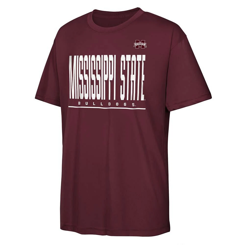 Mississippi State Gen2 YOUTH Poly Dri-Tek Tee