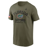 Florida Jordan Brand Military Dri-fit Cotton Team Issue Crew Tee