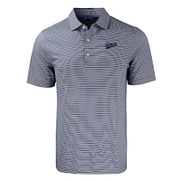 Auburn Cutter & Buck Vault Script Forge Double Stripe Polo